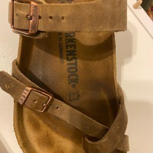 Birkenstock Sandal size 38 which is an 8